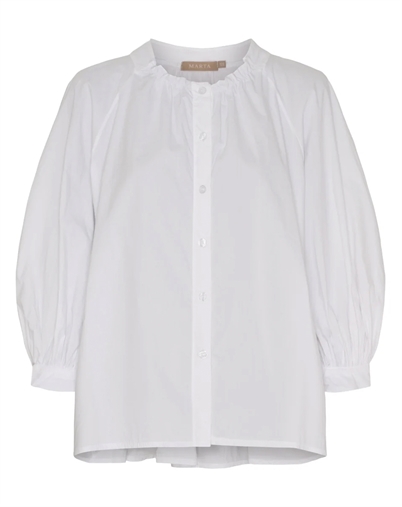 Marta Du Chateau - MDCJoelle Hemd - White